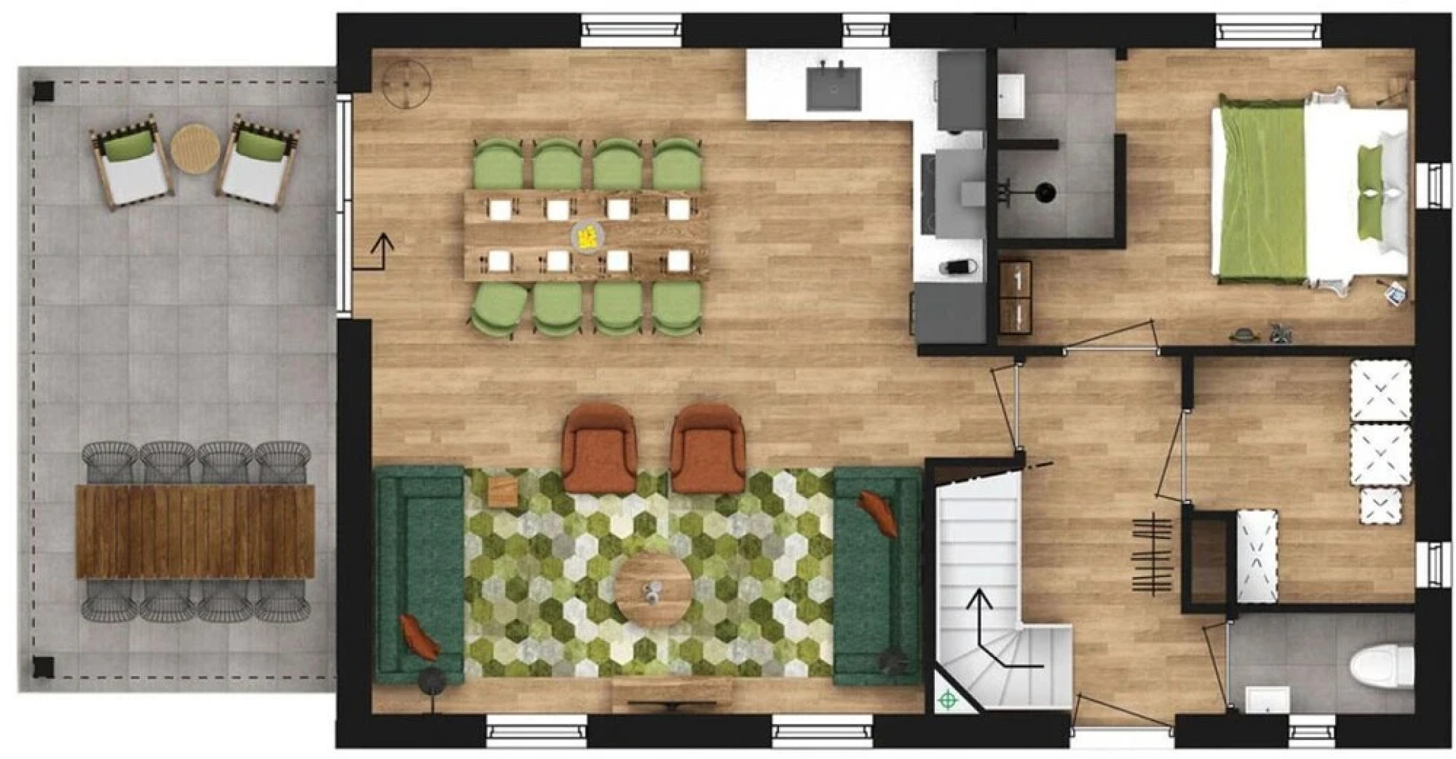 Luxe 12p in Thorn With 6 Bedrooms and 3 Bathrooms