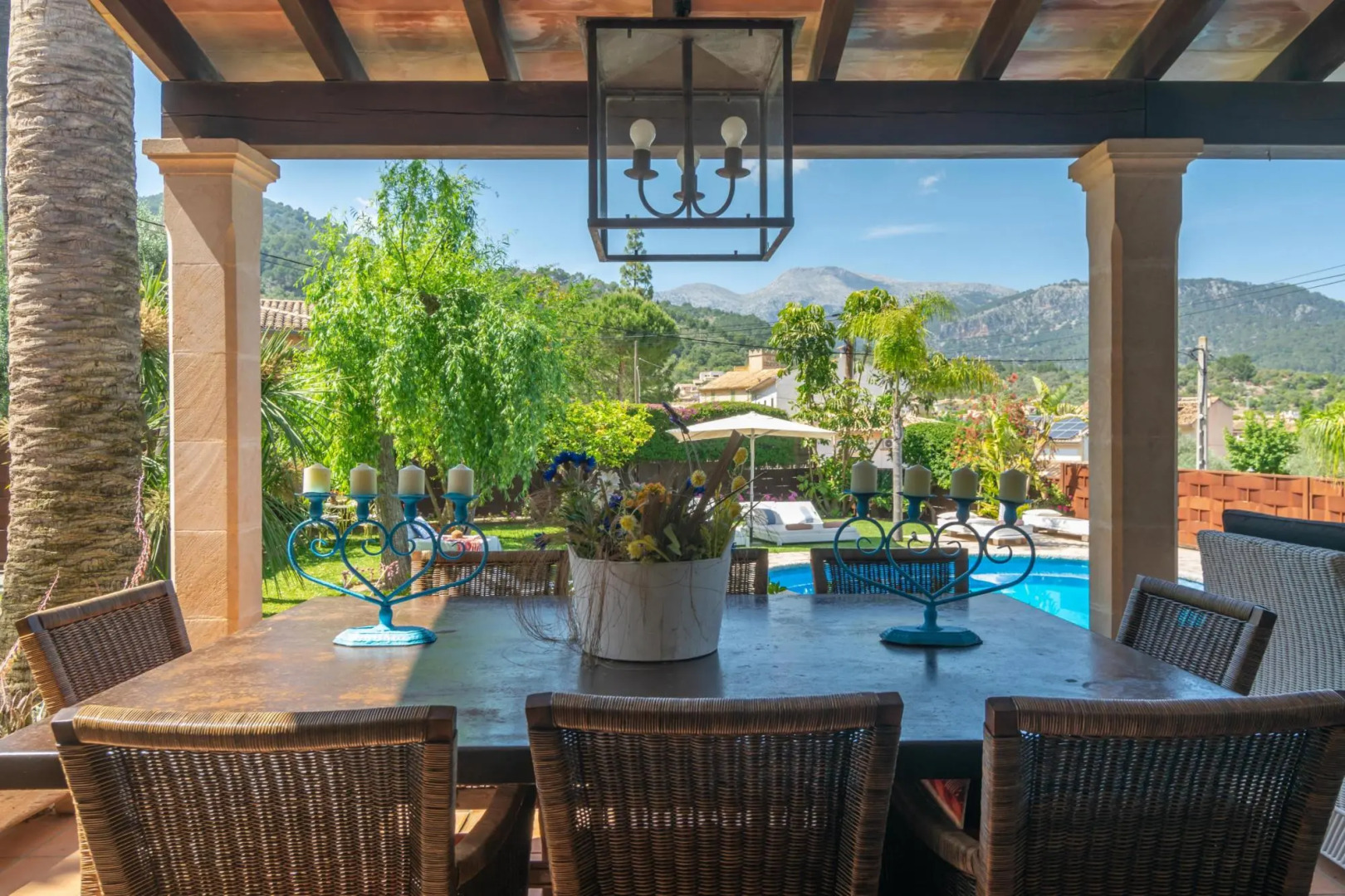 LA FONT (MANCOR) - Fabulous house with private pool at the foot of the mountains. Free WIFI.