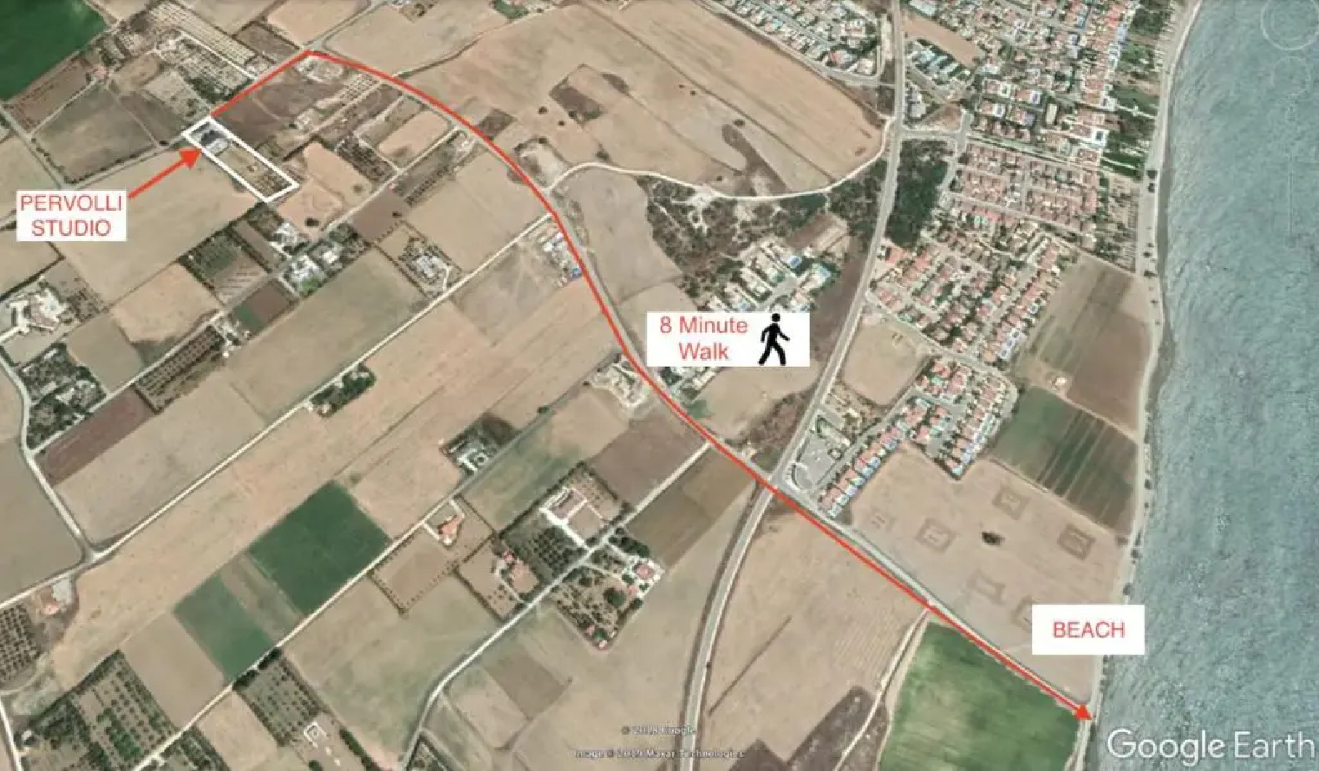 The Pervoli Studio - Pool - Close to Beach