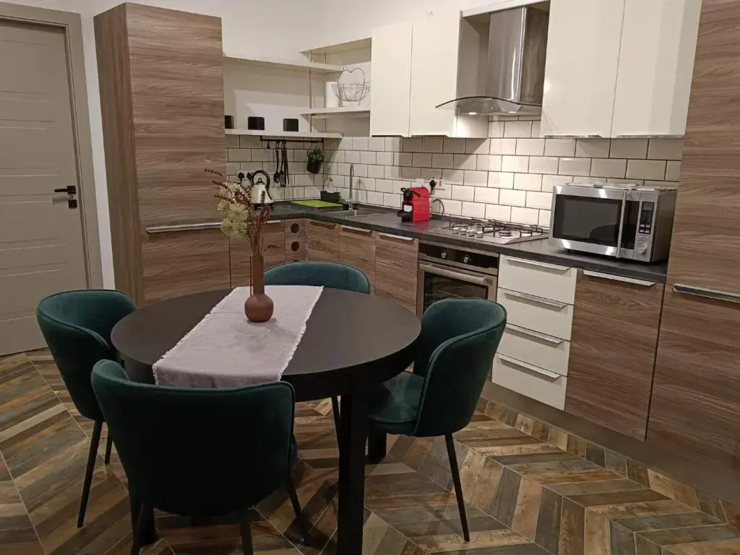 Two bedroom loft apartment with terrace views