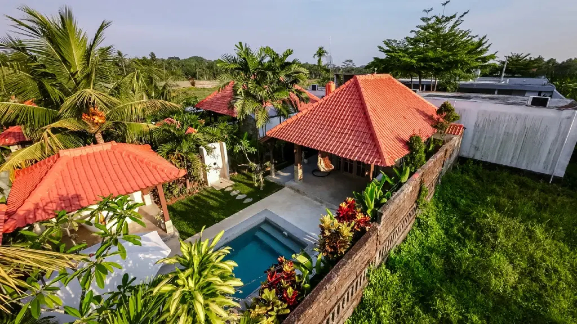 Nyaman Villas by EVDEkimi - Romantic escape among rice fields with Pool, Terrace