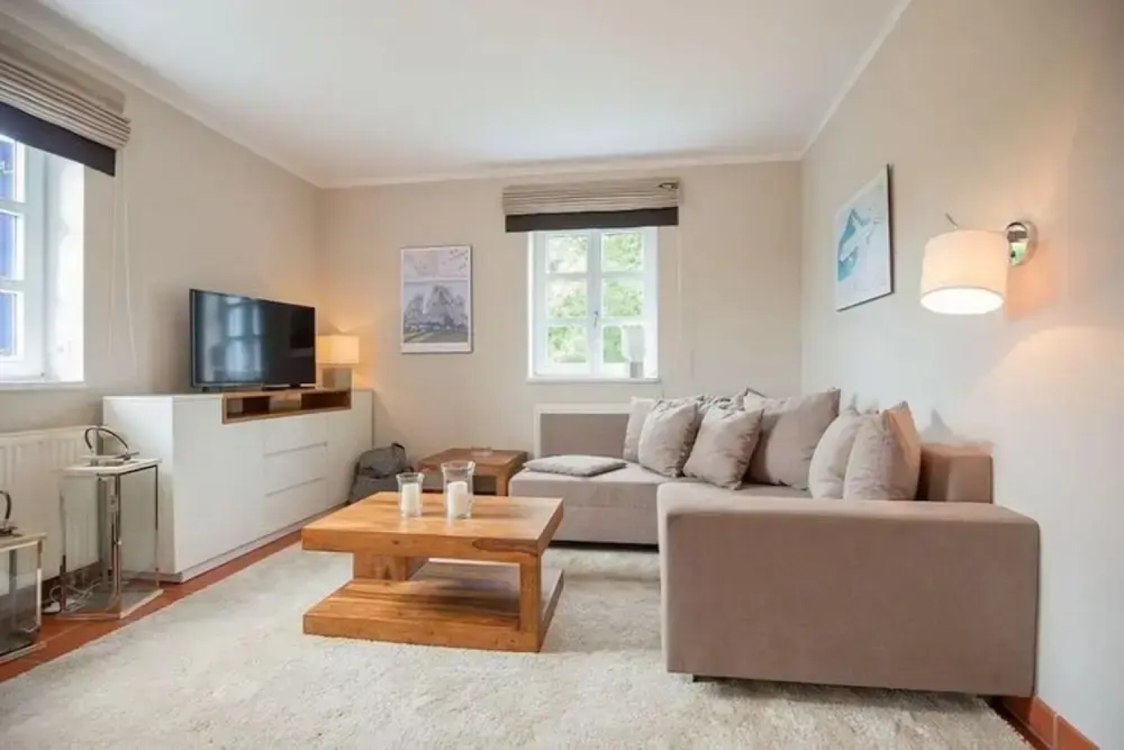 Wohnung in Dranske mit Garten