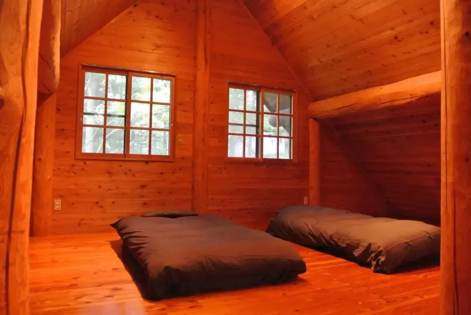 White Tree Log House Madarao Tangram