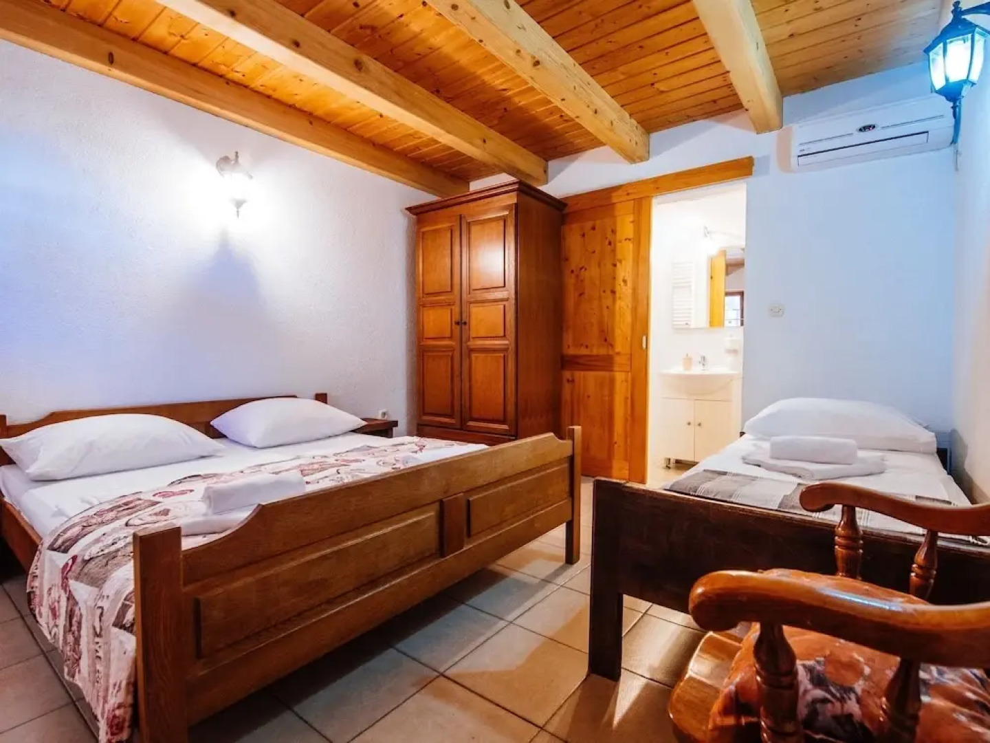 Traditional Stone House With Interiour Pool, Sauna, Garden, Terrace With BBQ