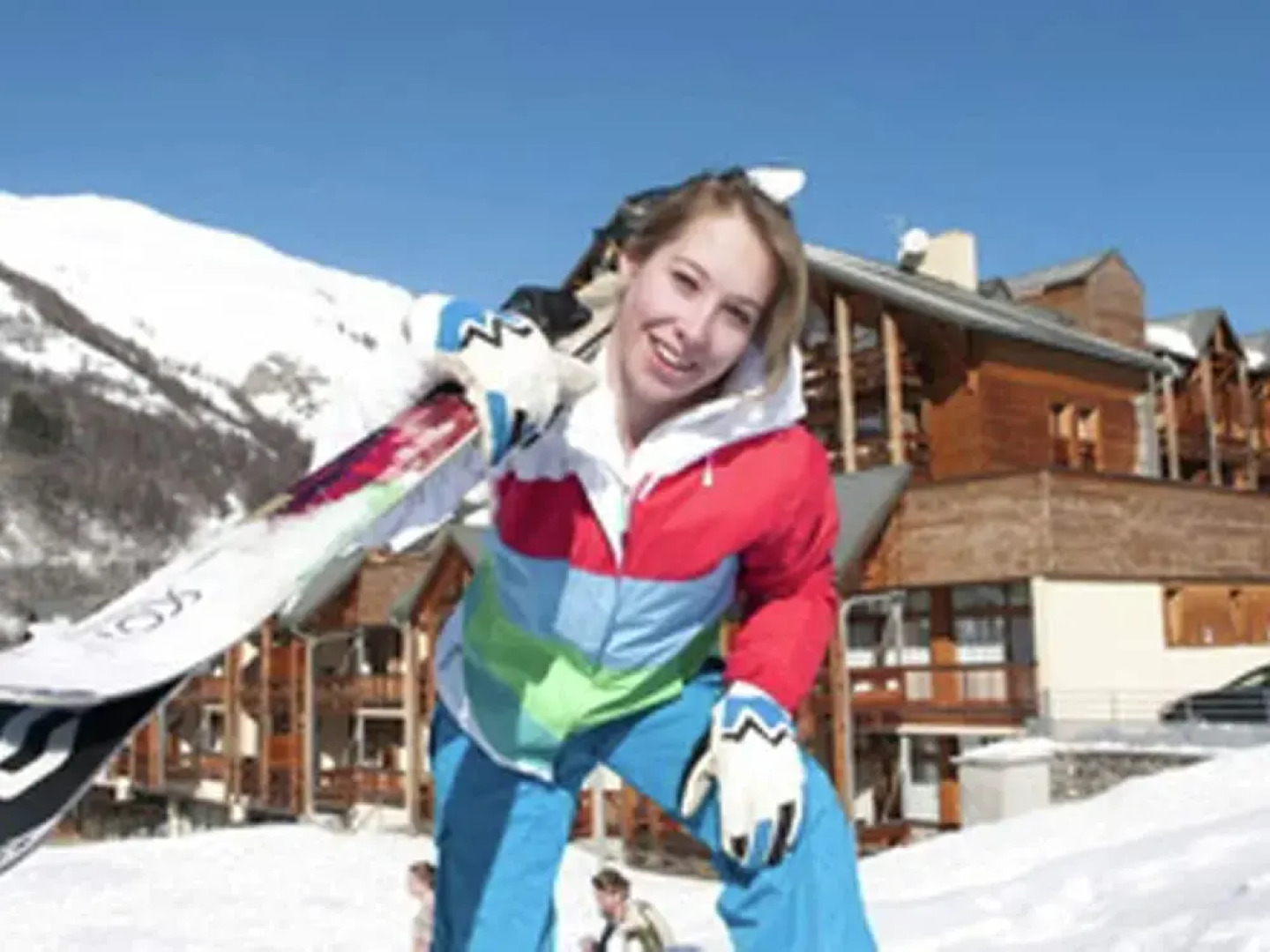 Large apartment with a view near the ski slope of Valloire