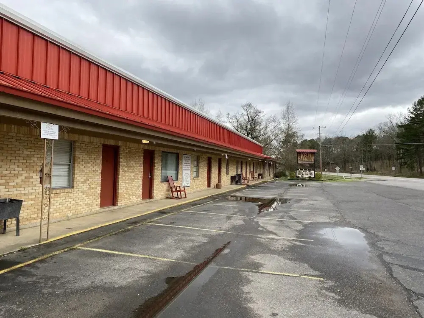 Queen Guest Room located at the Joplin Inn at the entrance to Mountain Harbor, just 2 1/2 miles from Lake Ouachita. by RedAwning
