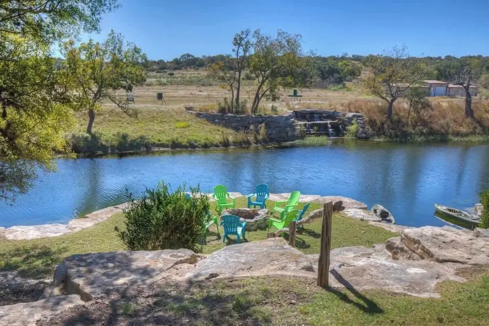 Ranch Retreat Combo With Stunning Creek View-fire Pit