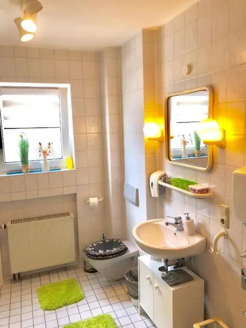 Ferienwohnung in Binger Stadtmitte mit Balkon