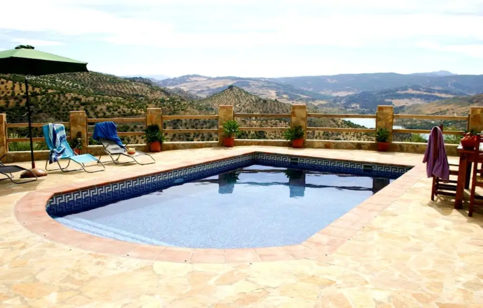 House With 2 Bedrooms in El Gastor, With Wonderful Lake View, Private