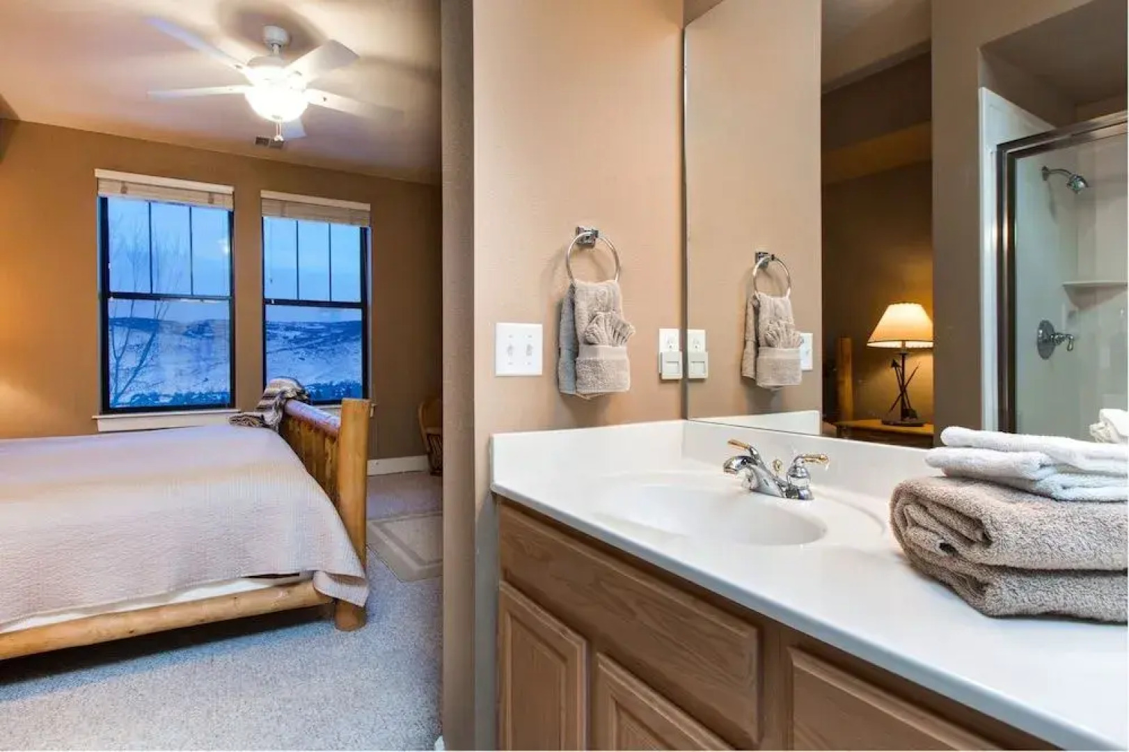 Mountain View Hot Tub Condo by RedAwning