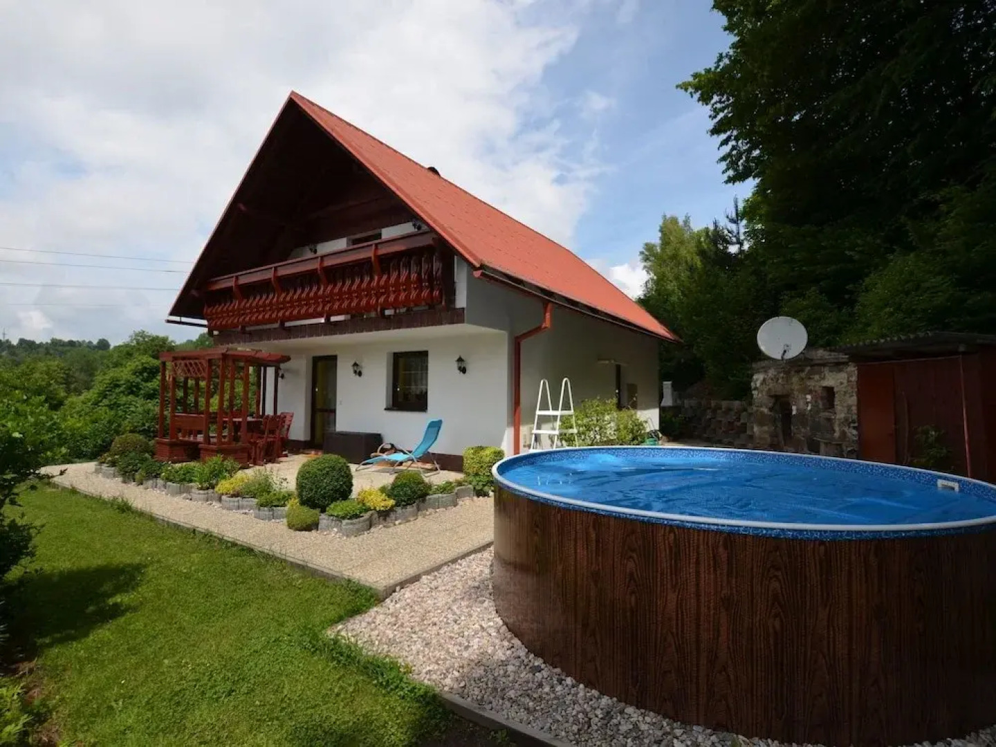 Modern Mansion in Bene ov u Semil With Pool