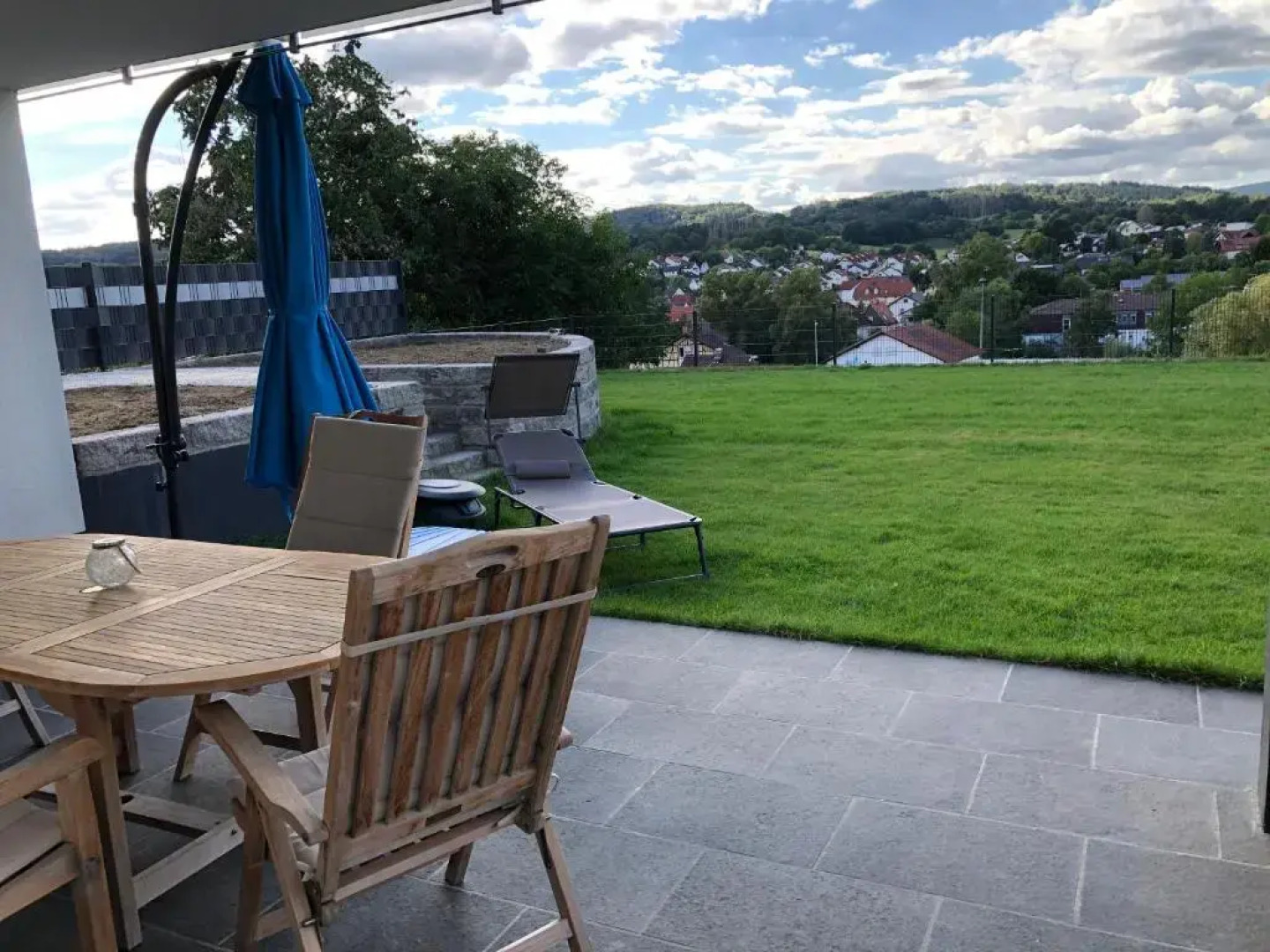 1,5 ZKB Wohnung im Odenwald, an der Bergstraße mit tollem Ausblick