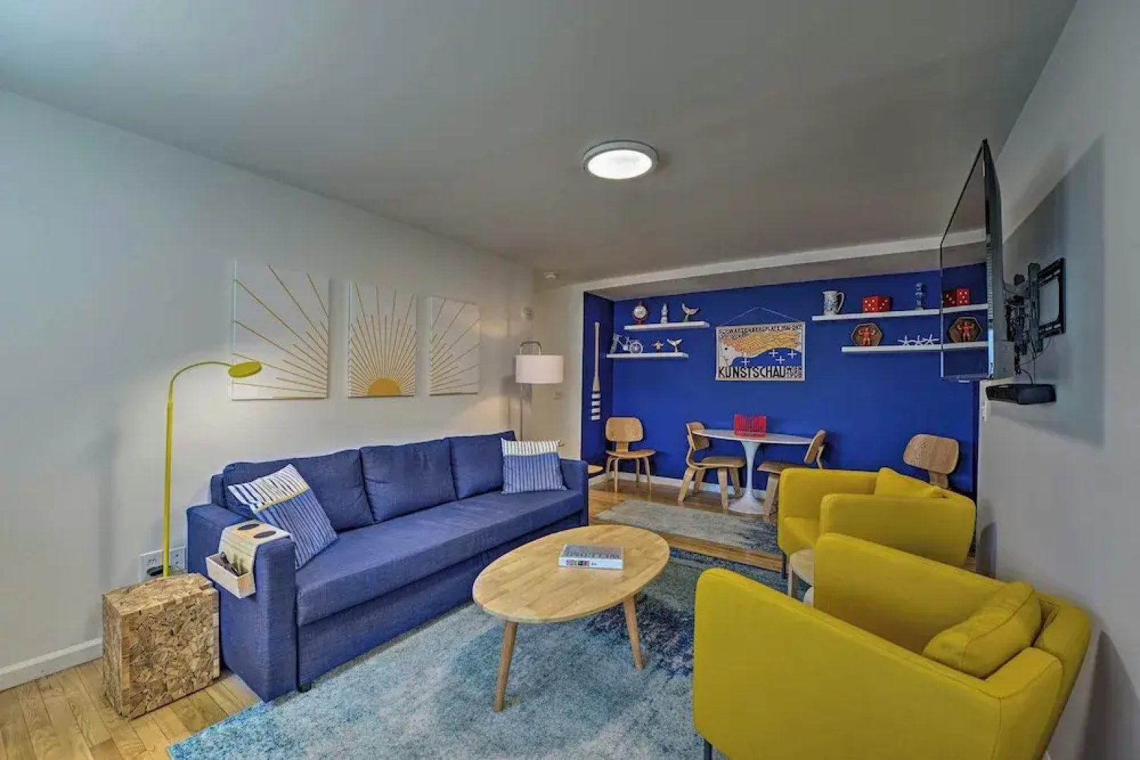Central & Contemporary NJ Condo: Steps to Shore!