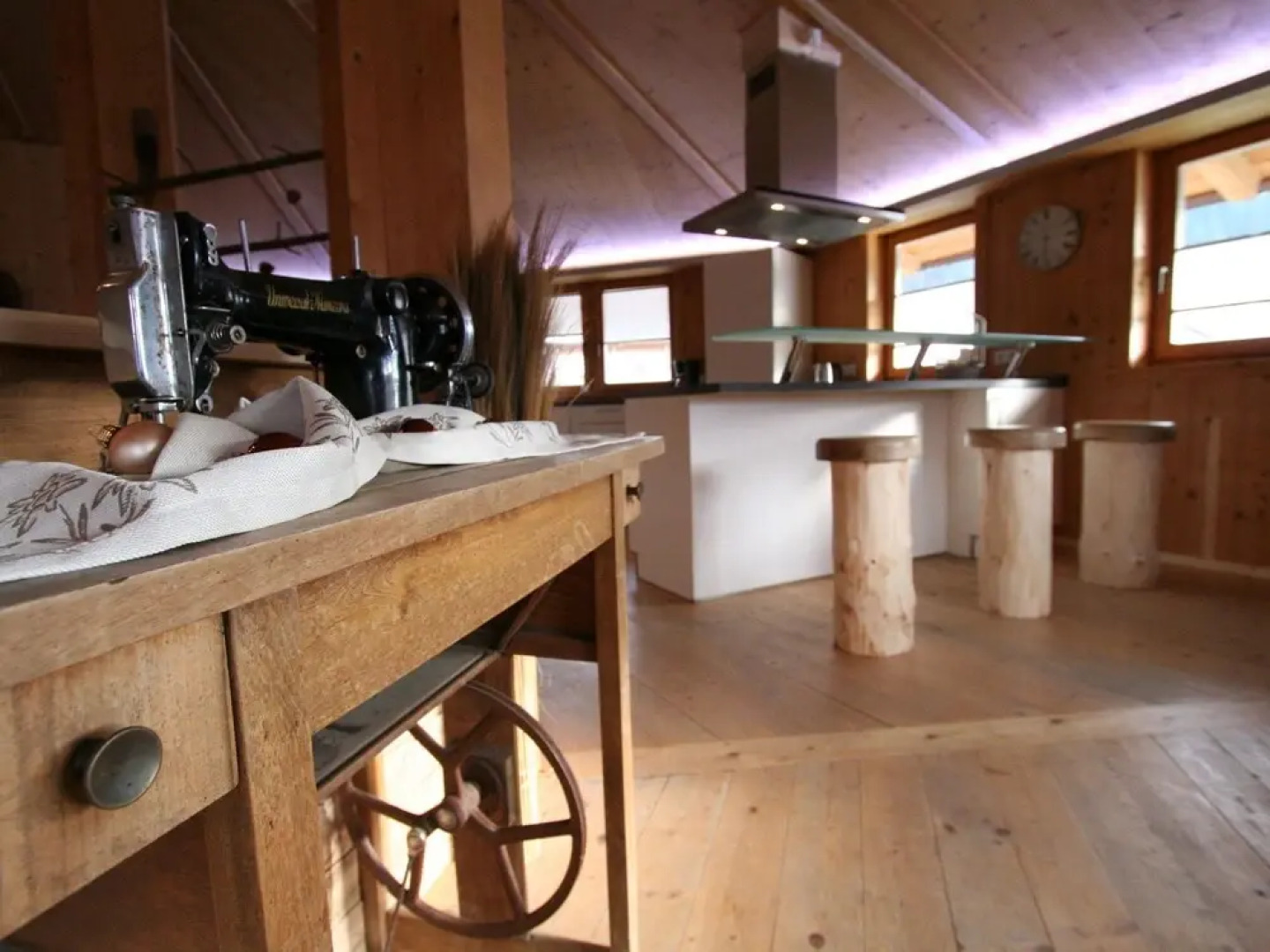 Wooden Chalet in Itter With Sauna