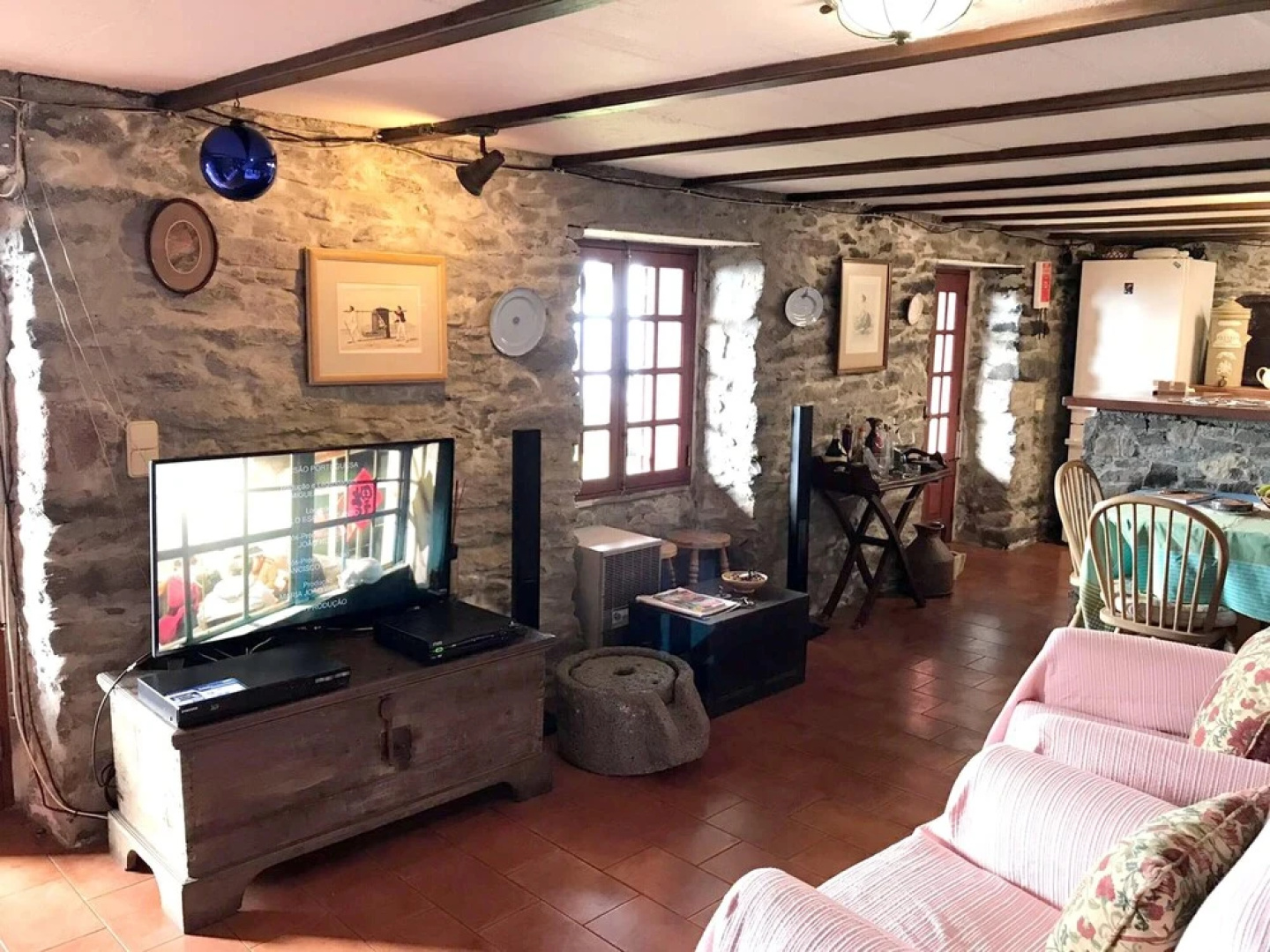 House With 2 Bedrooms in Fajã da Ovelha, With Wonderful sea View, Terr