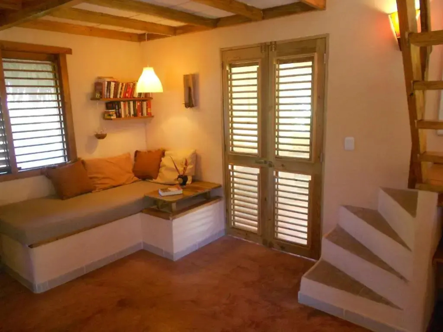 Palm-covered house in the tropical -Casa Oli