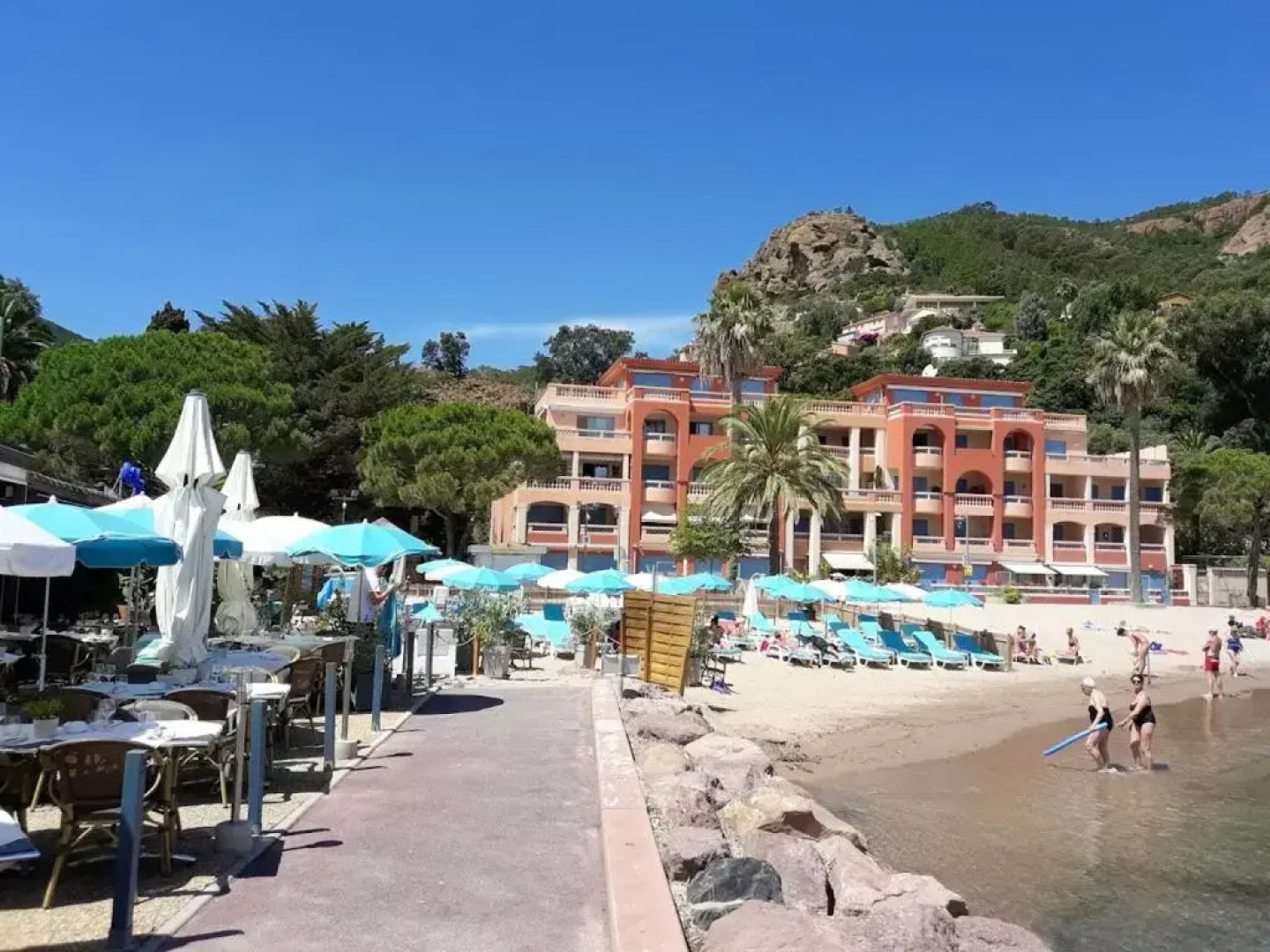 Apartment With one Bedroom in Théoule-sur-mer, With Wonderful sea View