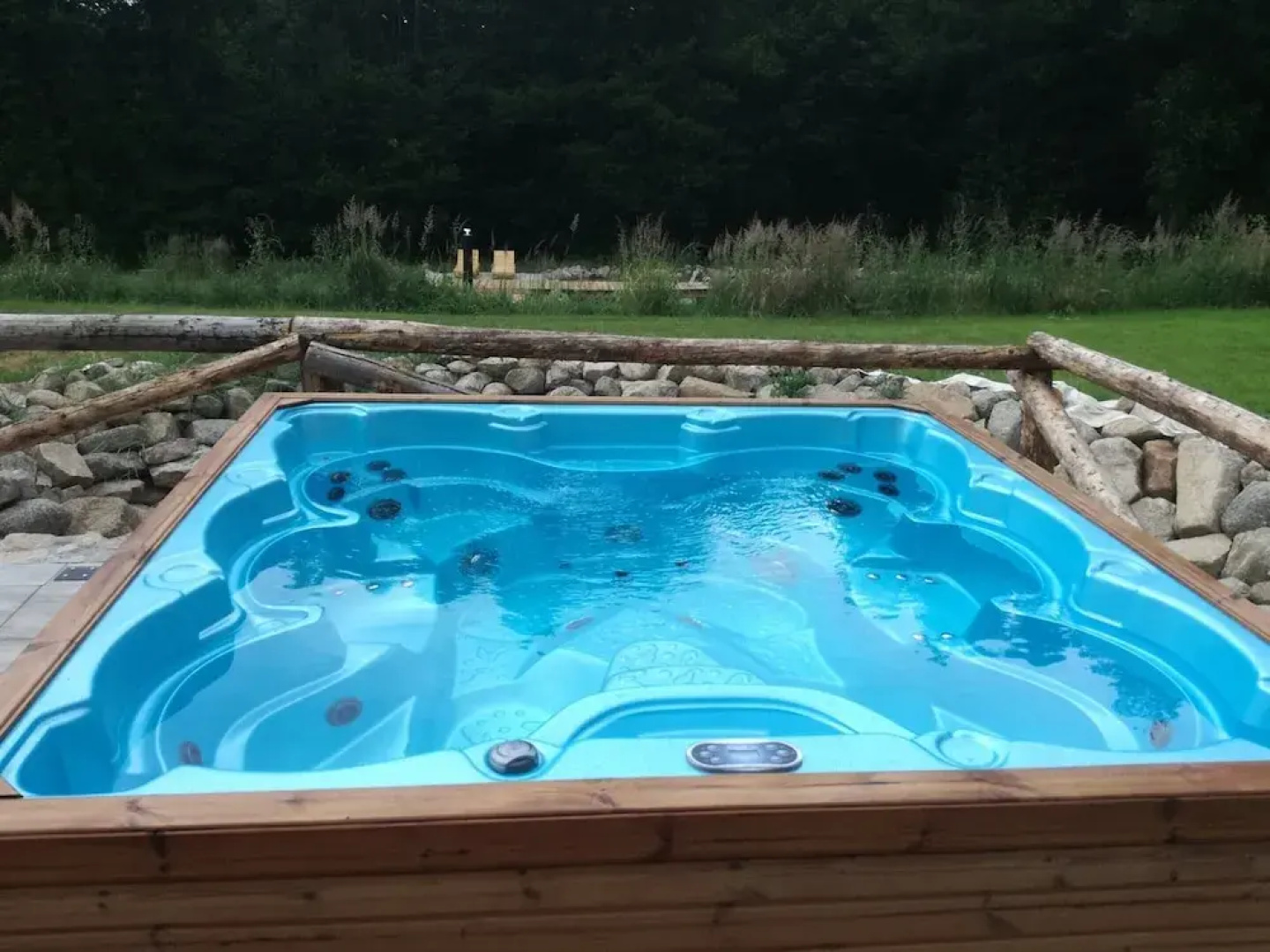 Villa in Lesany With Sauna and Jacuzzi