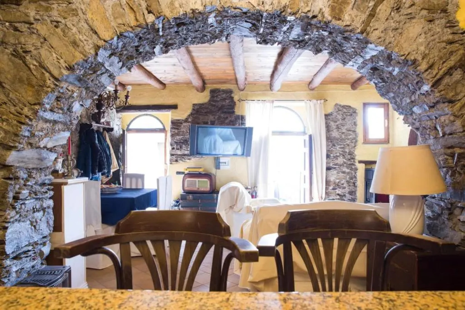 House With 2 Bedrooms in Seui, With Wonderful City View, Balcony and Wifi