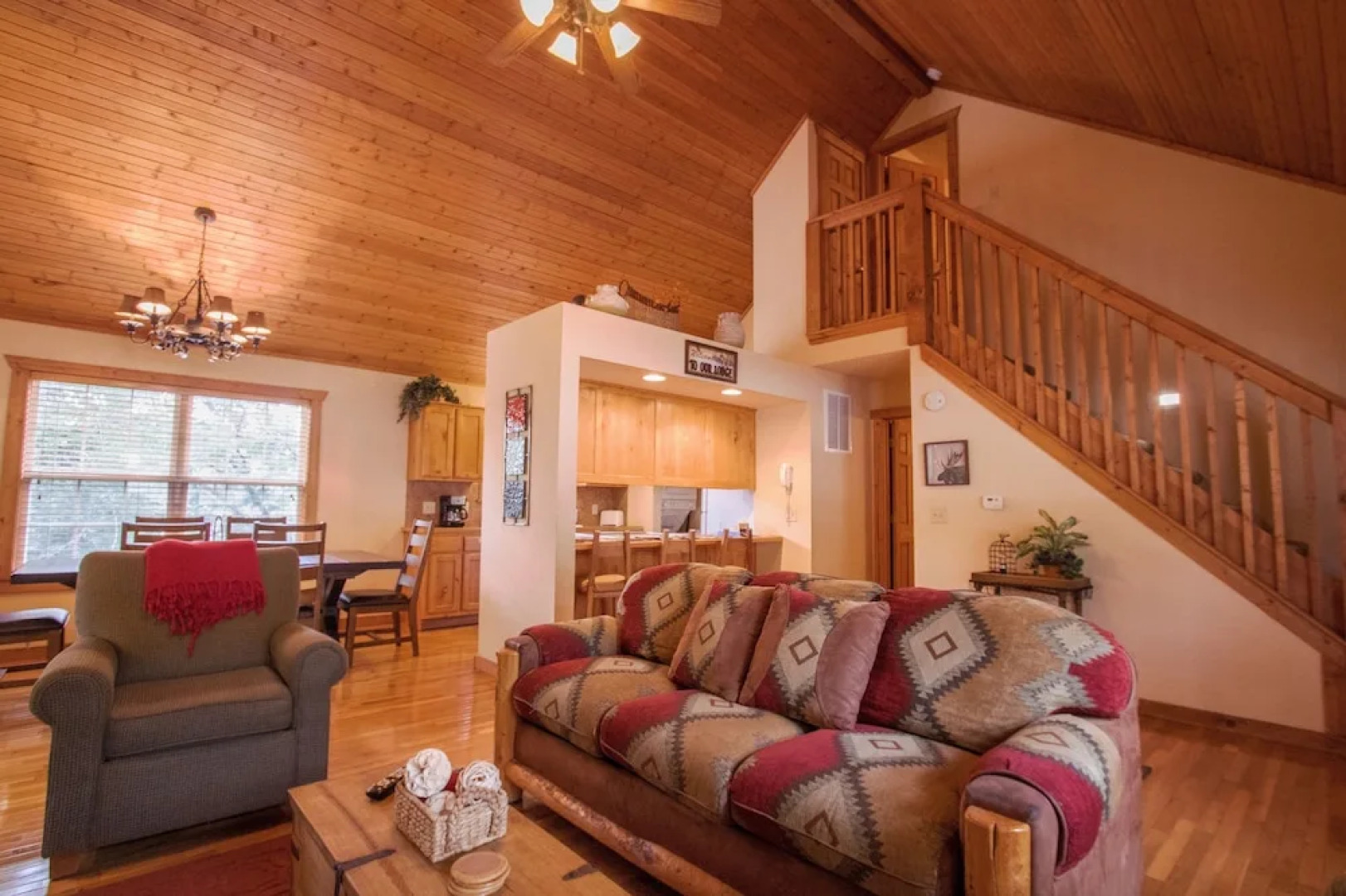 Whispering Woods Lodge by RedAwning