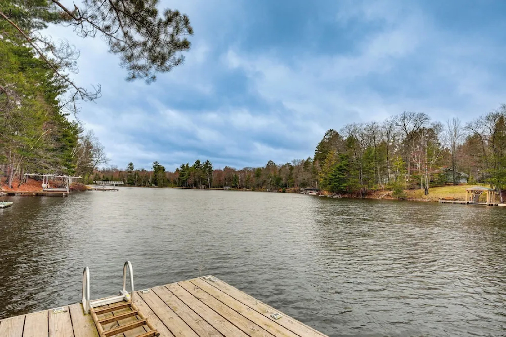Waterfront Eagle River Lake Home w/ Boat Dock