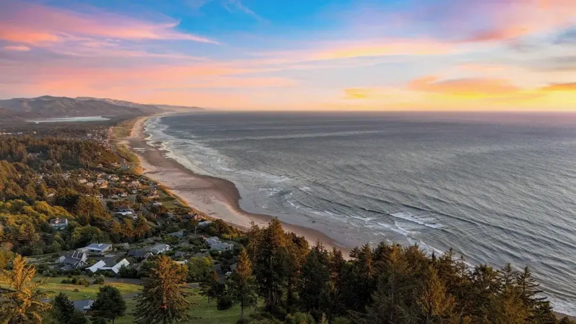 Coastal Escape w/ Balcony, Firebowl & Ocean Views Near Manzanita Sunset House by Avantstay