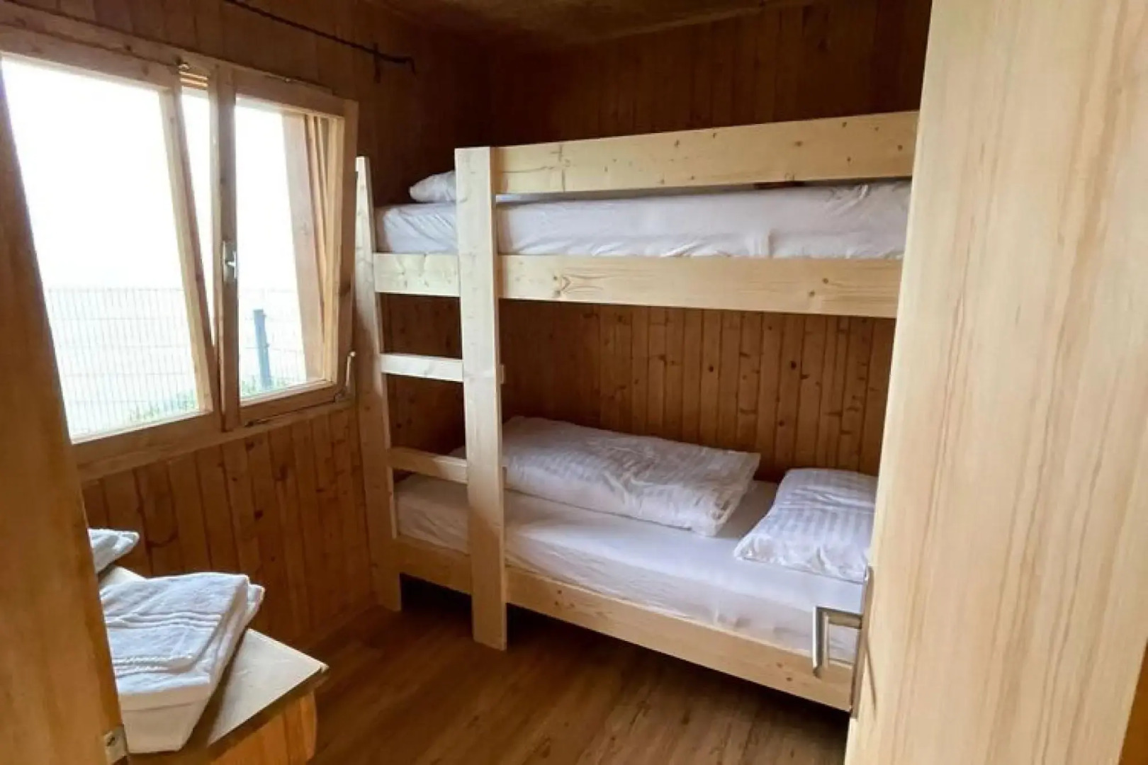 Wooden Holiday Home in Pill With Terrace