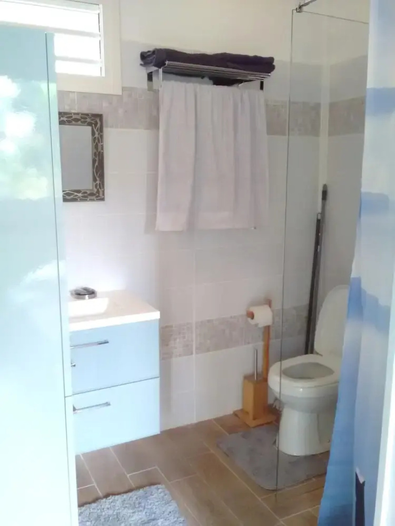 Bungalow With one Bedroom in Le Gosier, With Pool Access, Enclosed Gar