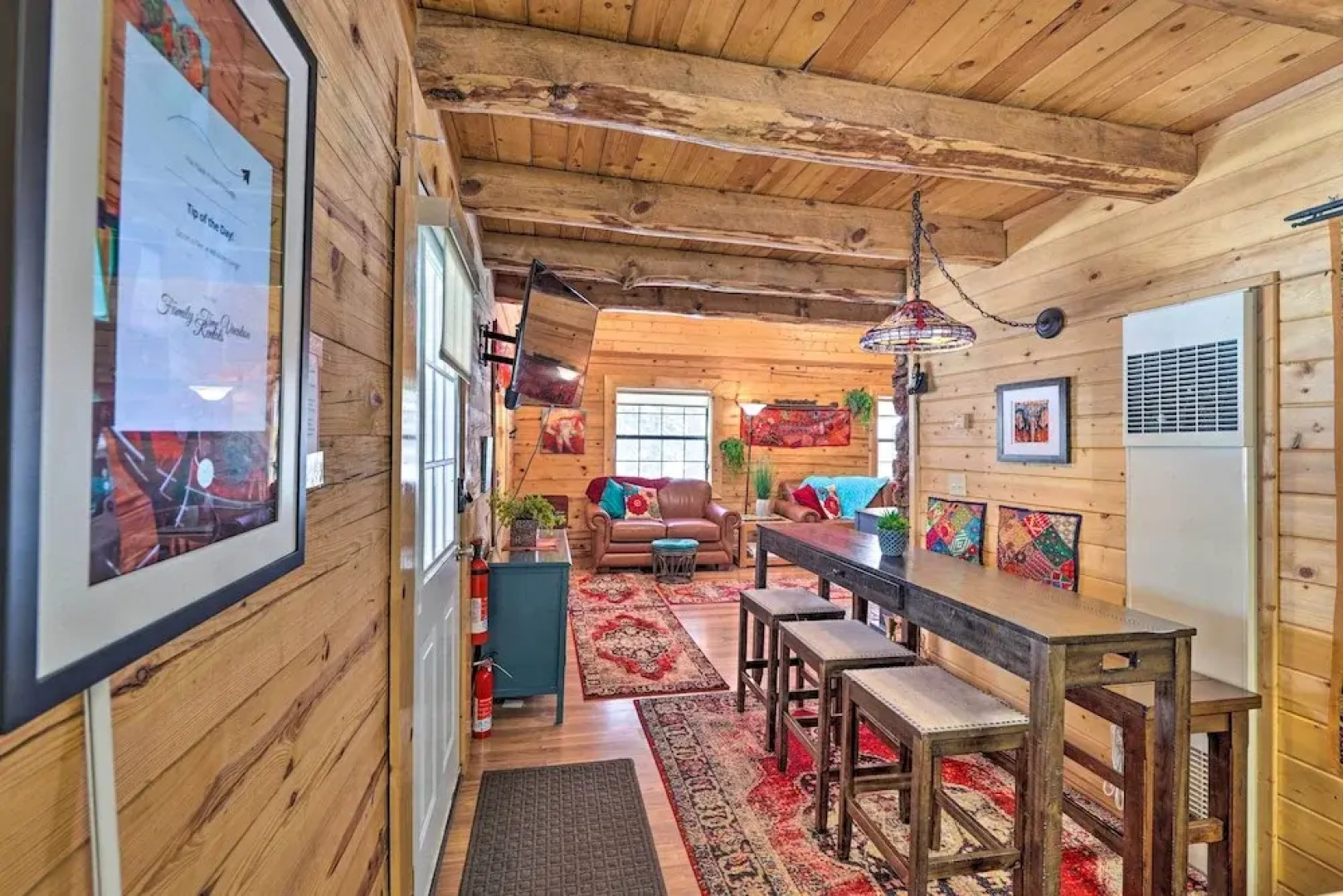 Rustic Duck Creek Village Cabin w/ Fire Pit!