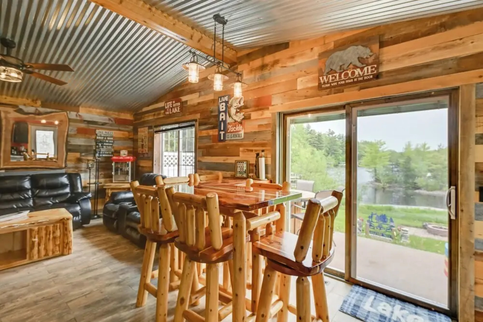 Lakeside Cabin w/ Fire Pit: Near Pine Point Park!