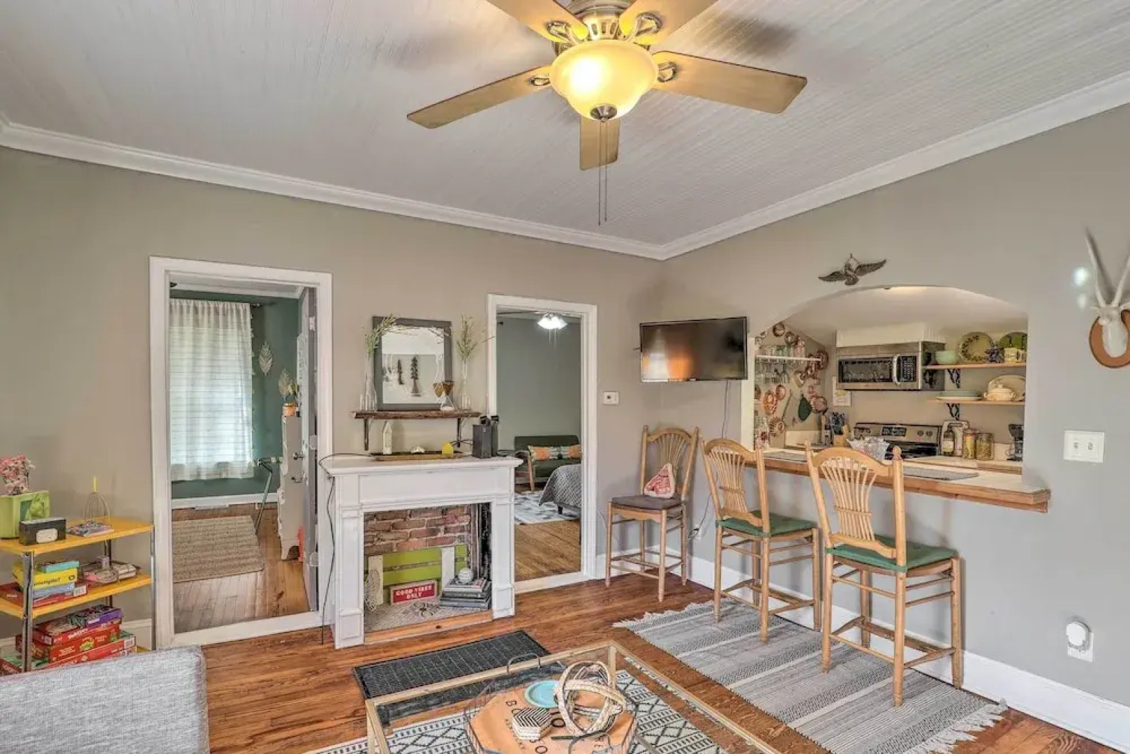 Stylish Woodfin Home w/ Backyard & Fire Pit