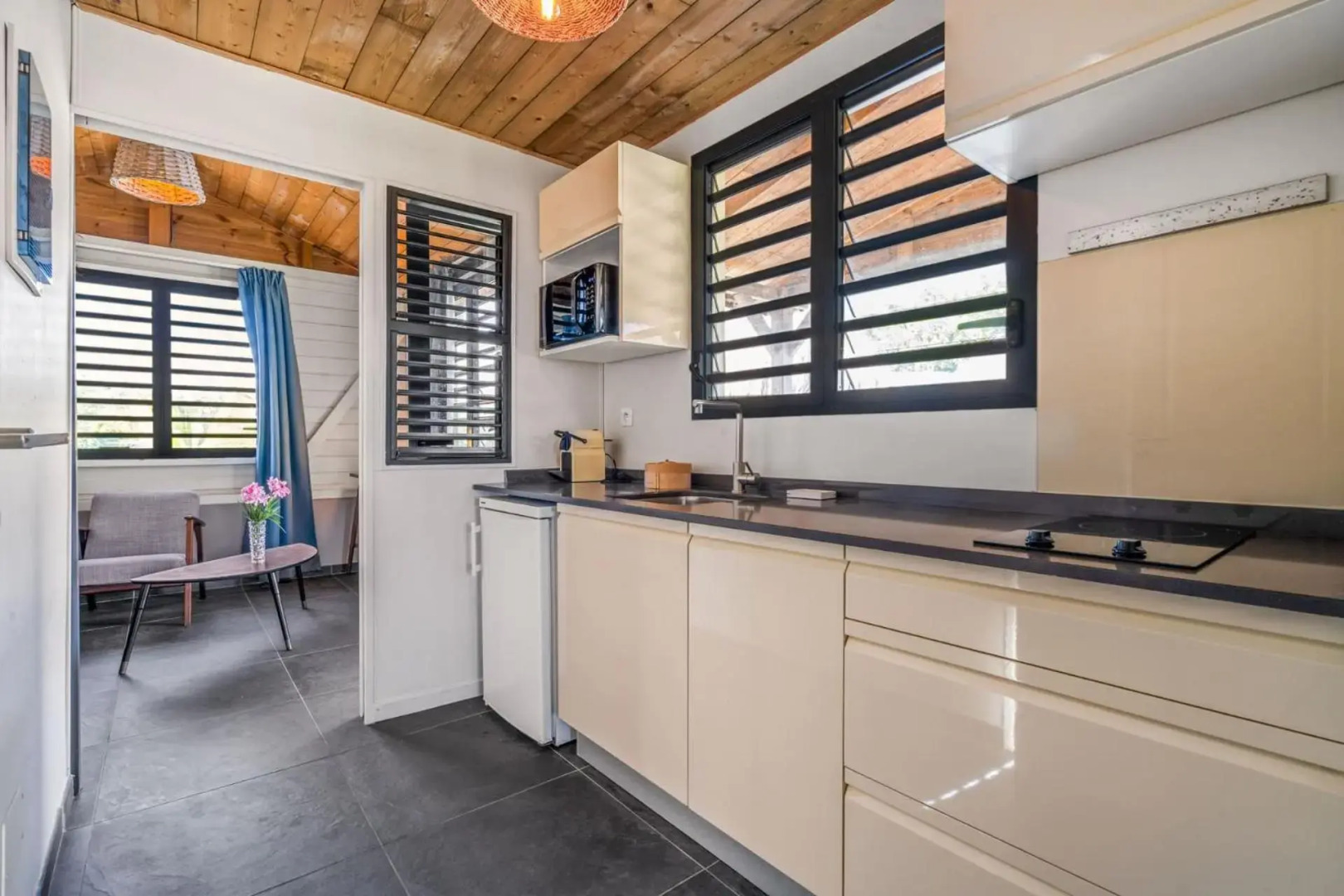 Villa Latitude 14.54 : 4 ch, piscine, vue mer, spot de kitesurf