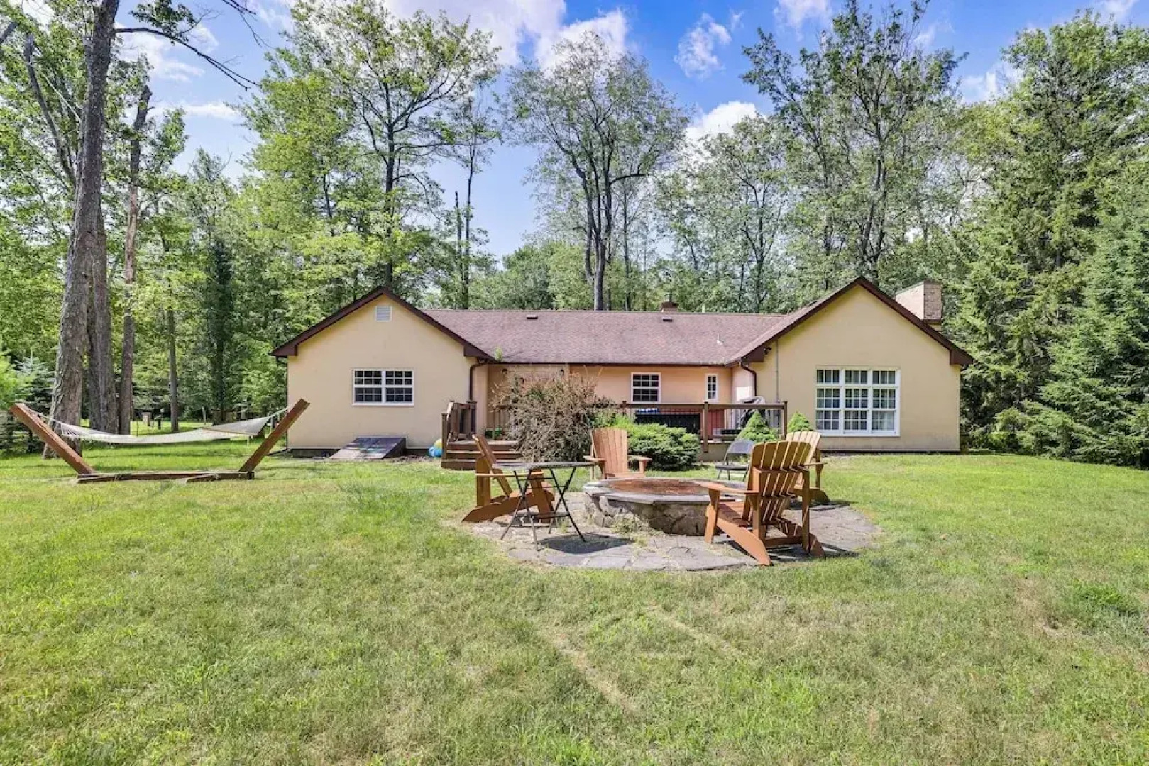 Hot Tub + Fire Pit: Pocono Summit Home!