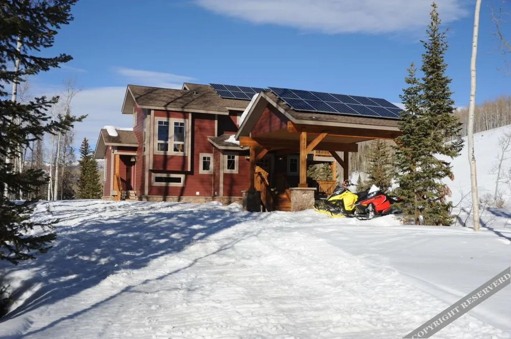 Wild Skies Cabin Rental at Flat Tops