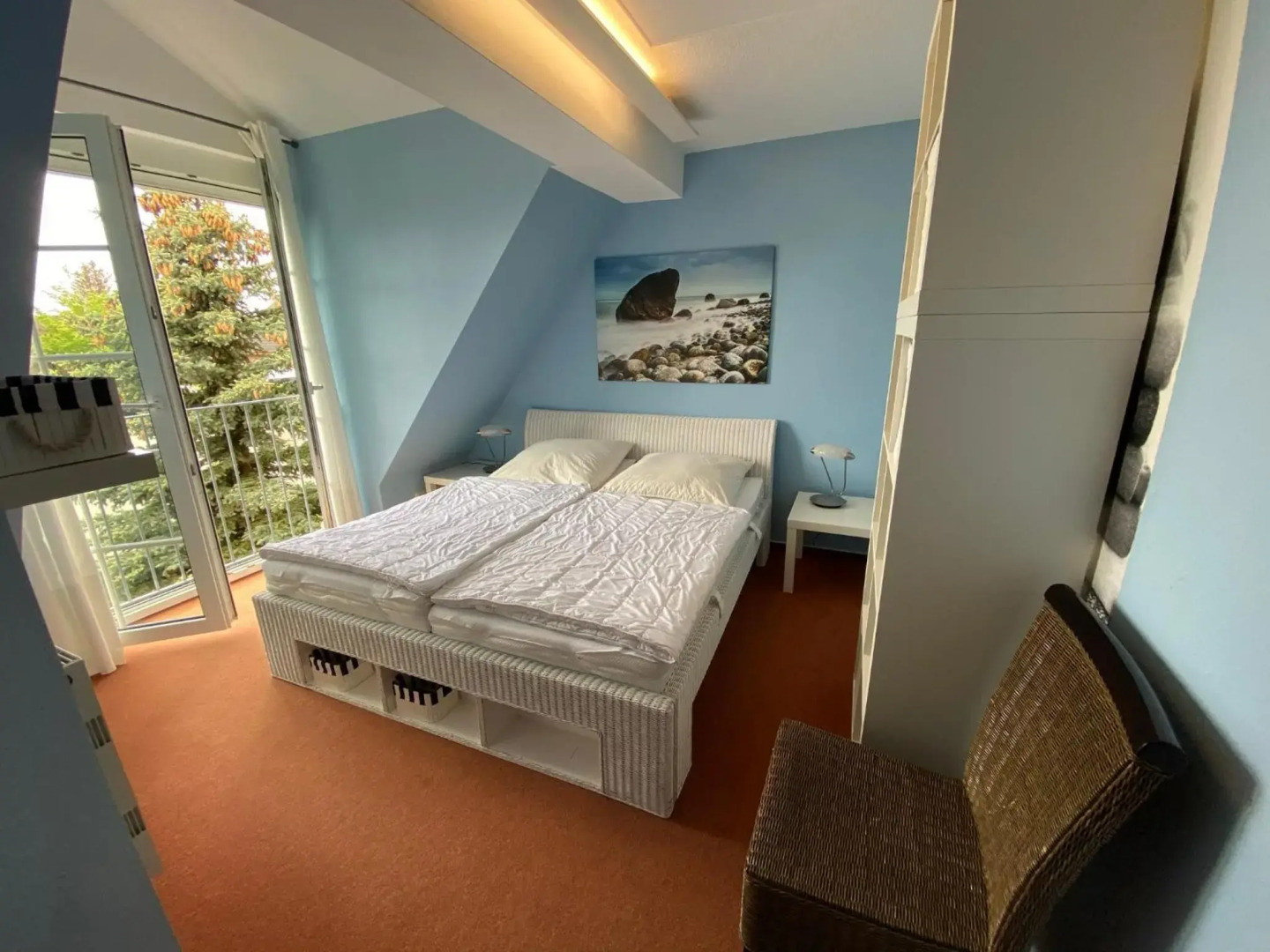 Ferienwohnung im Poolhaus mit Ostseeblick