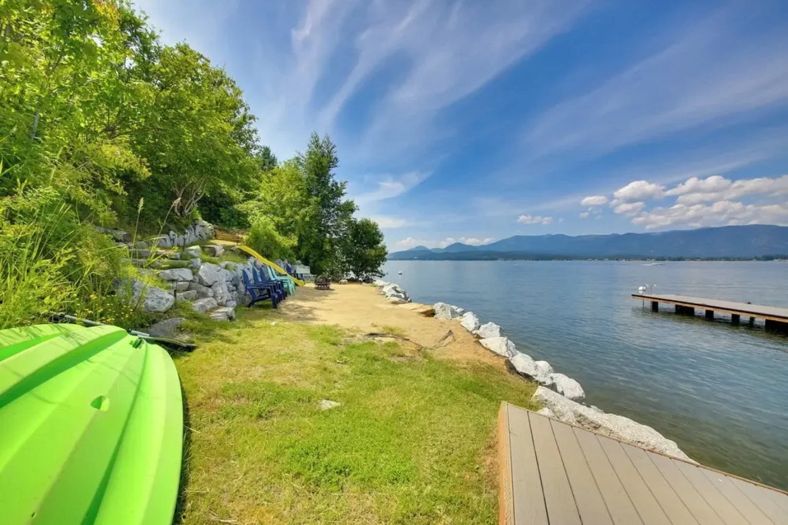 ~14 Mi to Schweitzer Mtn: Lakefront Home