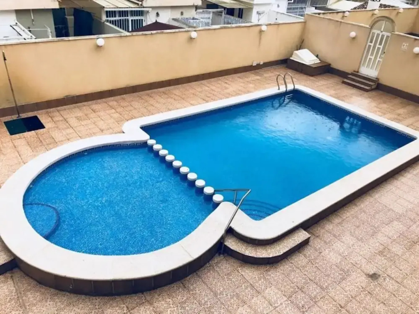 Apartment With 2 Bedrooms in Los Alcázares, With Wonderful City View, Shared Pool, Enclosed Garden Near the Beach