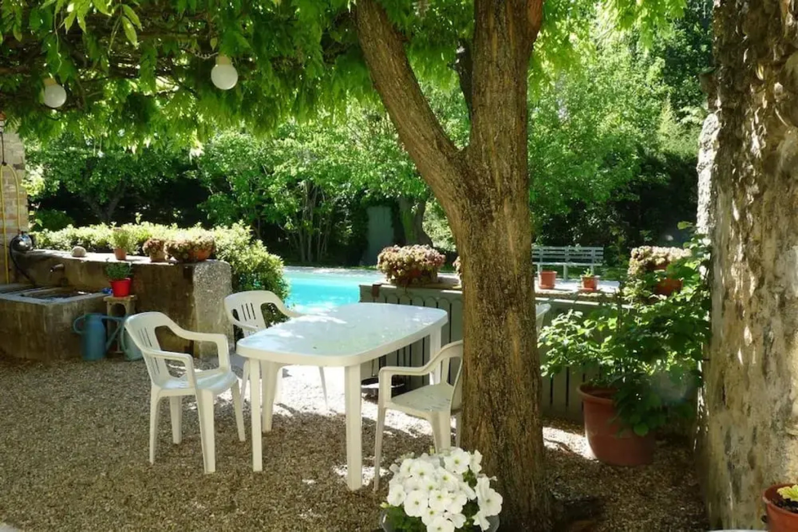 House With 6 Bedrooms in Villedieu, With Private Pool, Furnished Garde