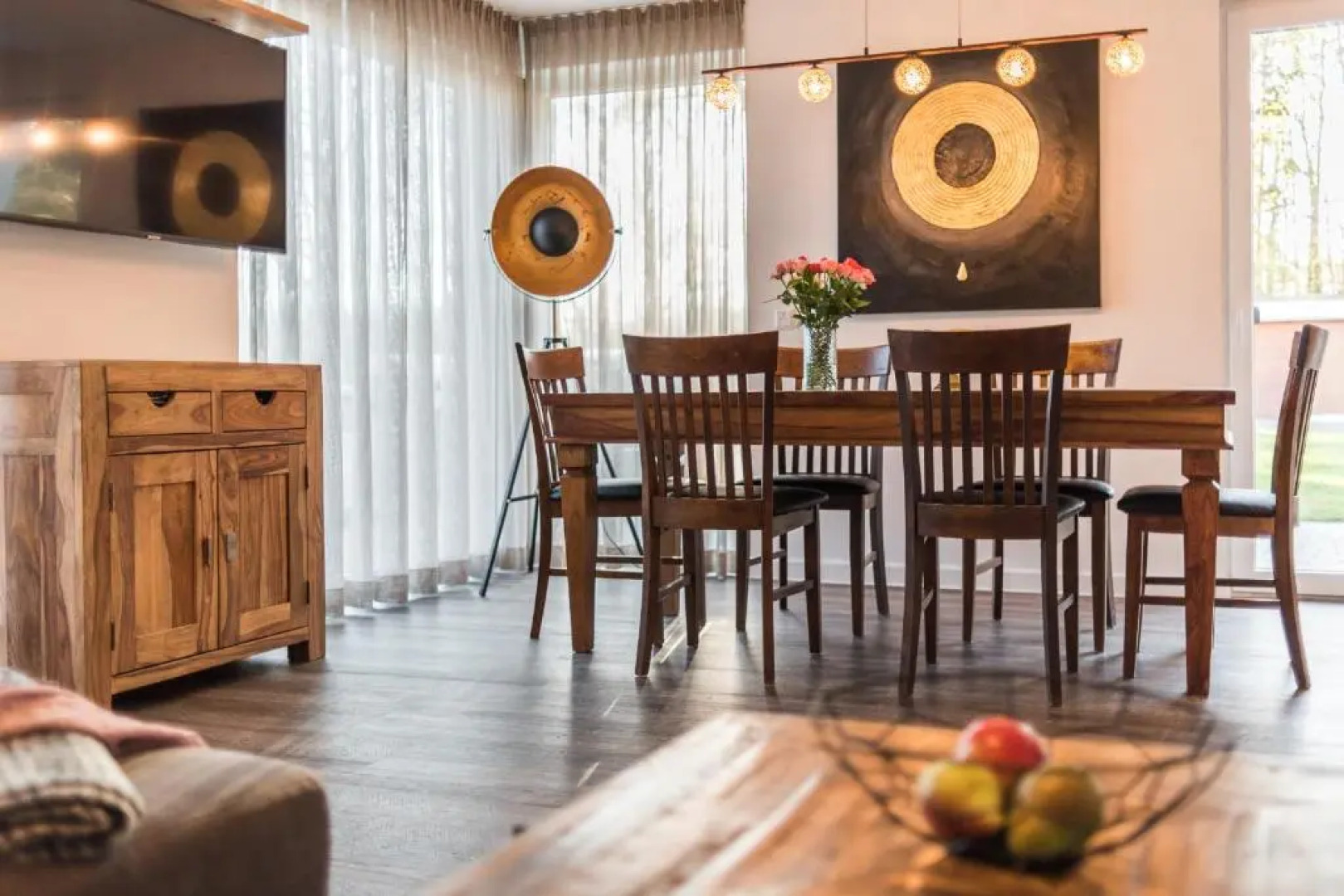 5 Sterne-Ferienhaus-See-Sauna-Kamin-Garten im Naturpark