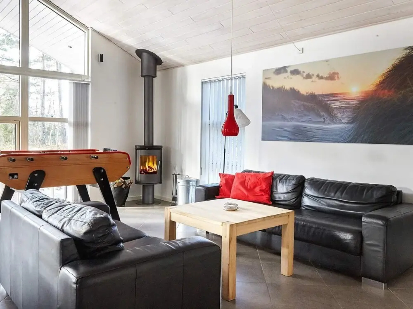 Modern Holiday Home in Zealand with Hot Tub