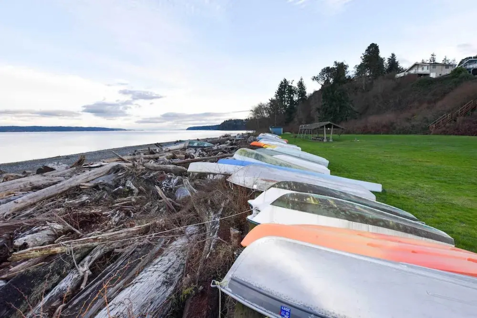 Unique Camano Cabin w/ Mountain + Water Views