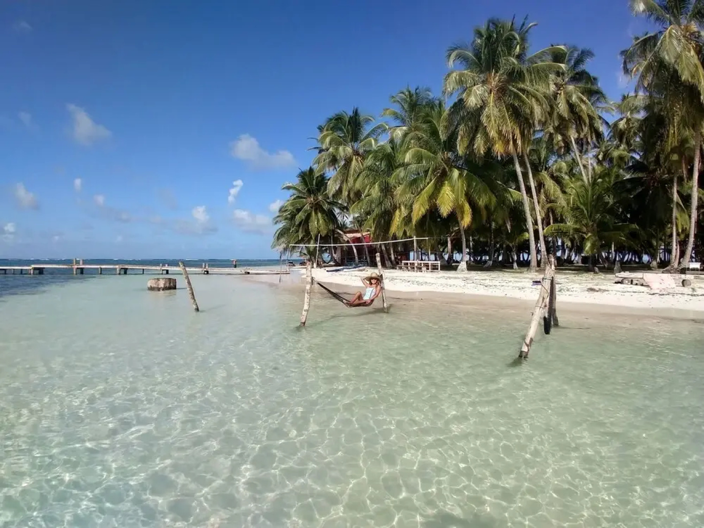 Private Bedroom on Paradise San Blas Island