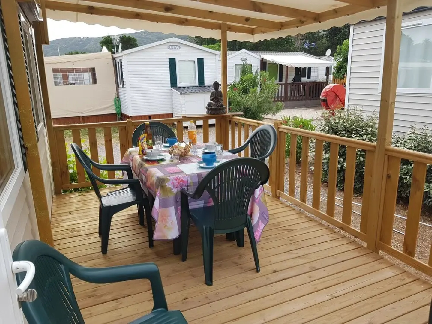 Mobile Home 3 chambre clim TV camping 4