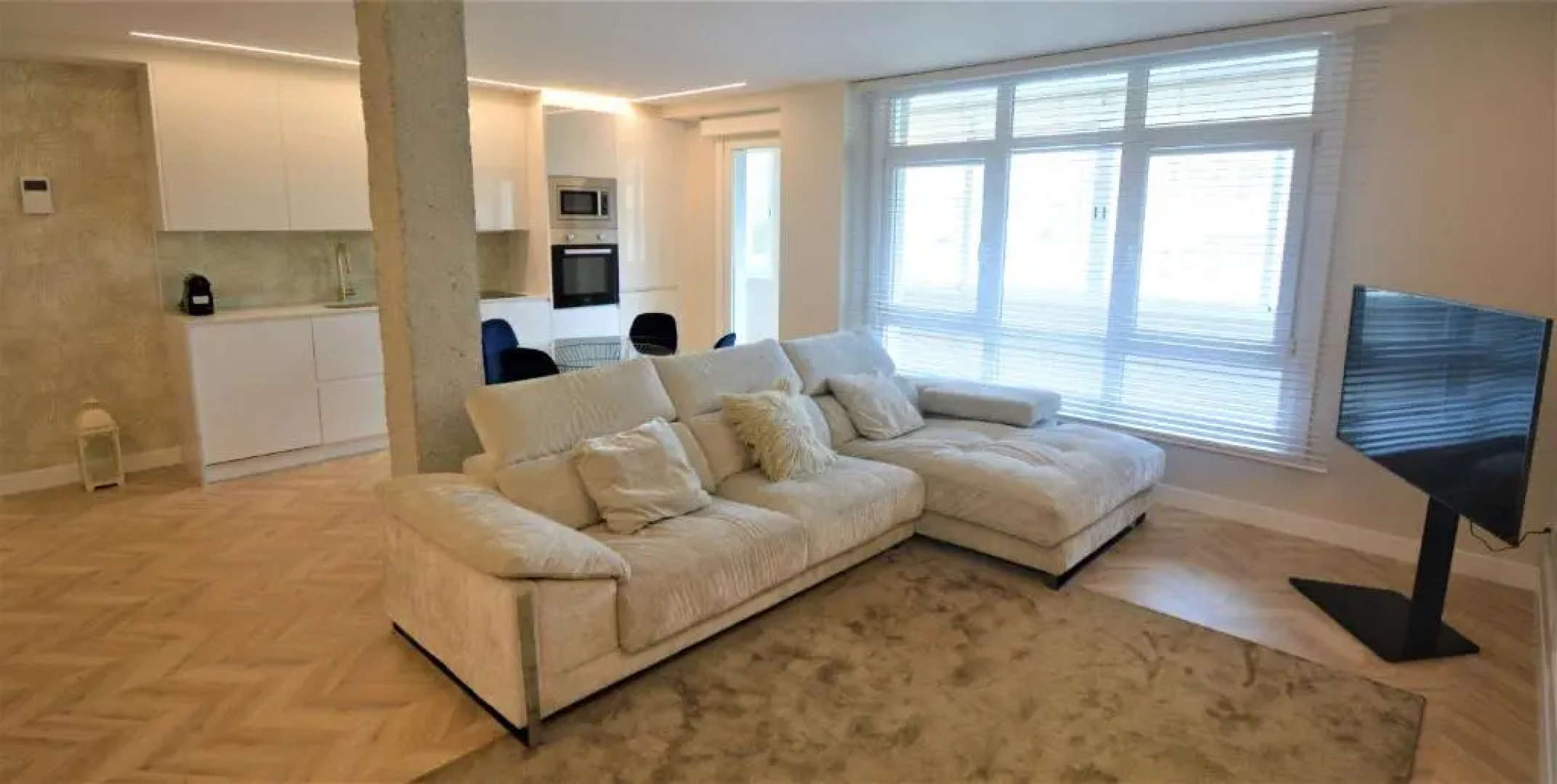 Luxurious apartment in Ribadumia