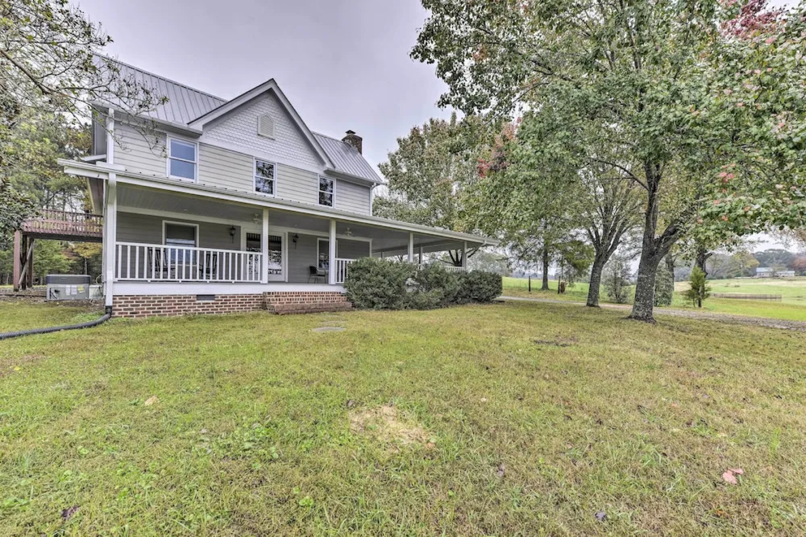 Remodeled Pittsboro Farmhouse Sitting on 220 Acres