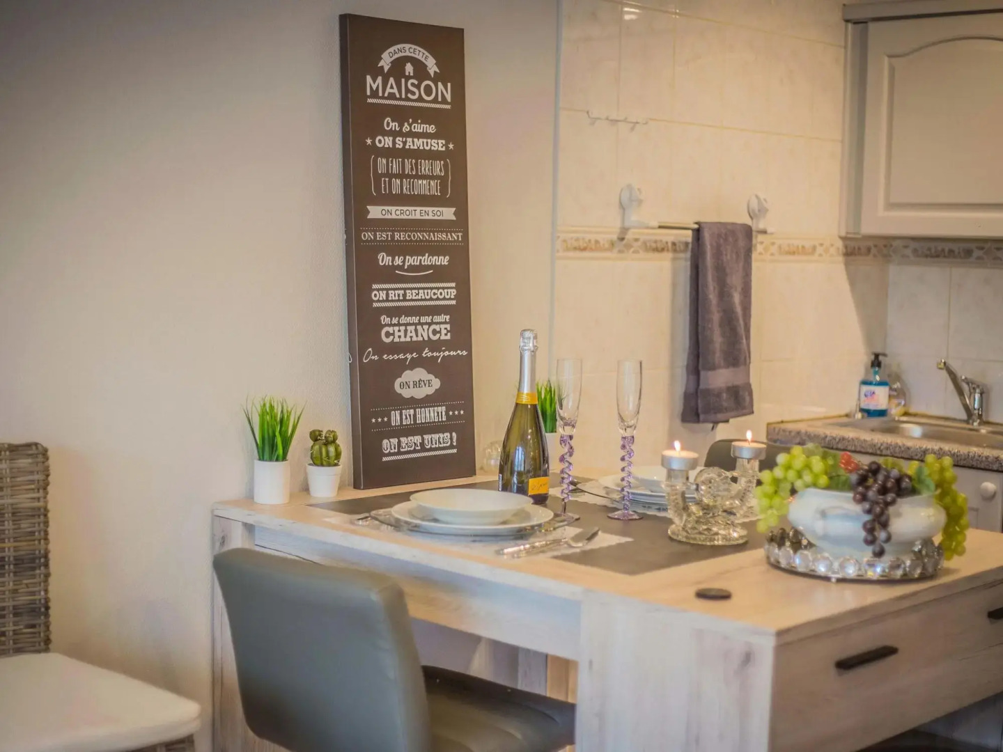 Apartment Chez François in the Ardennes with garden