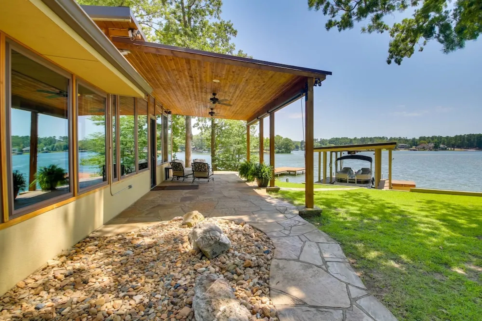 Waterfront Lake Hamilton Home w/ Private Dock