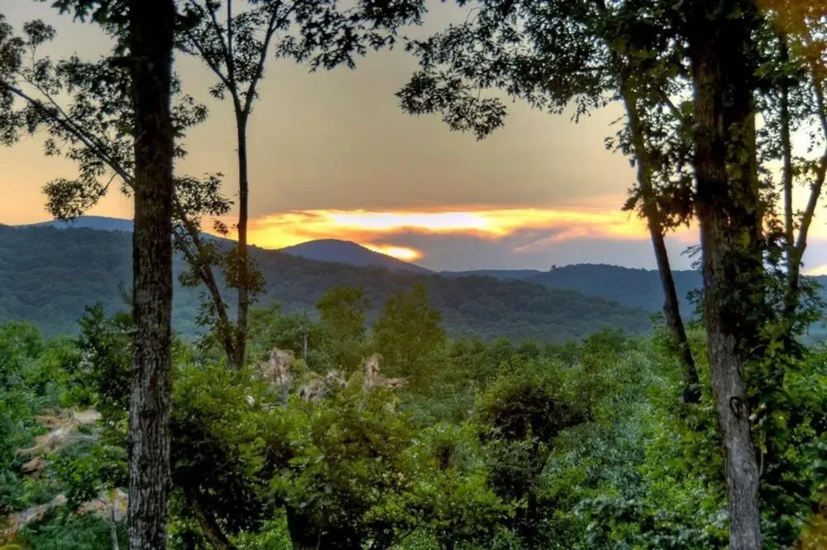 Misty Mountain Overlook by Escape to Blue Ridge