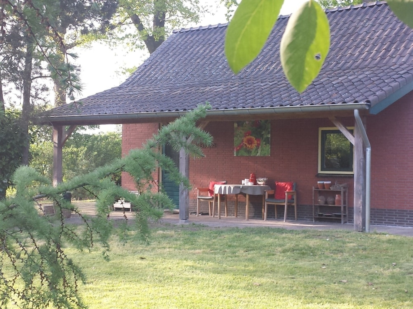 Scenic Holiday Home in Schijf with Roofed Garden