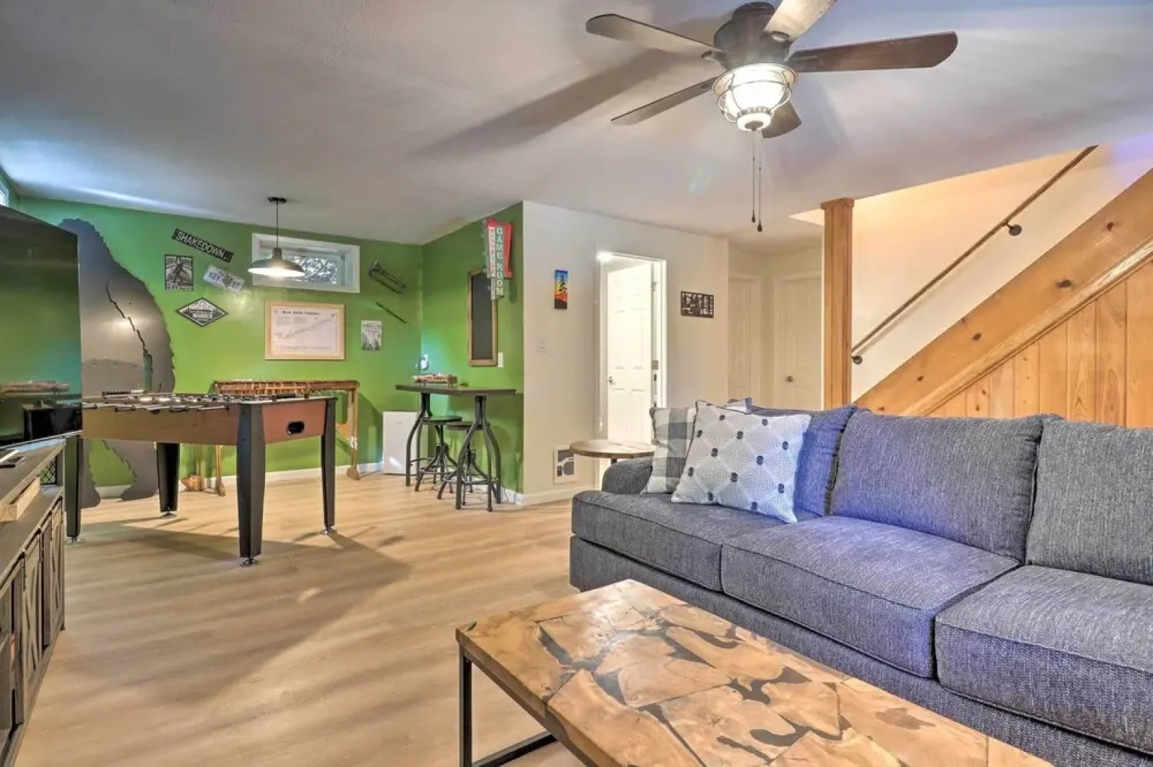 Game Room + Fire Pit: Weaverville Family Home!